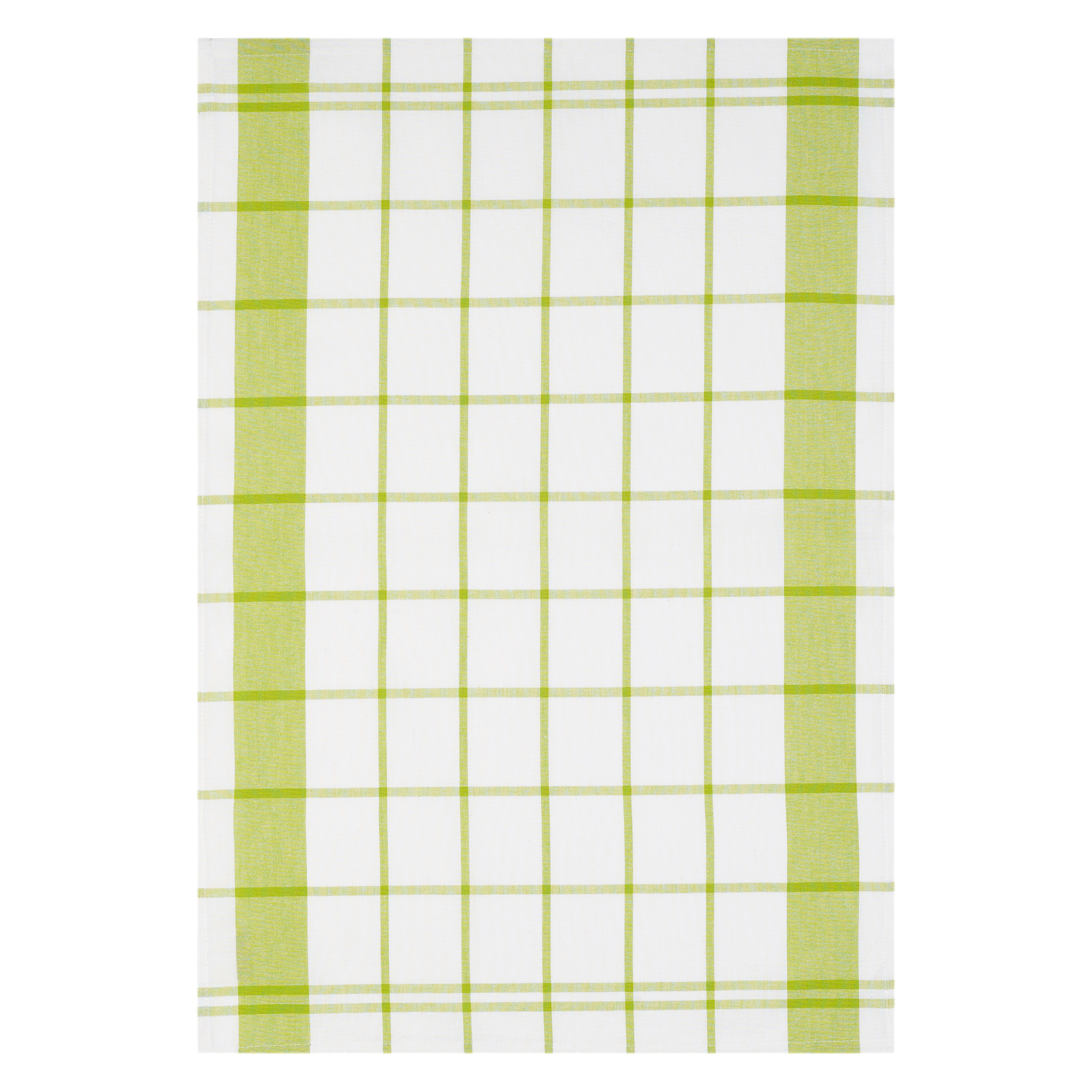 Geschirrtuch kariert - Farbe anis