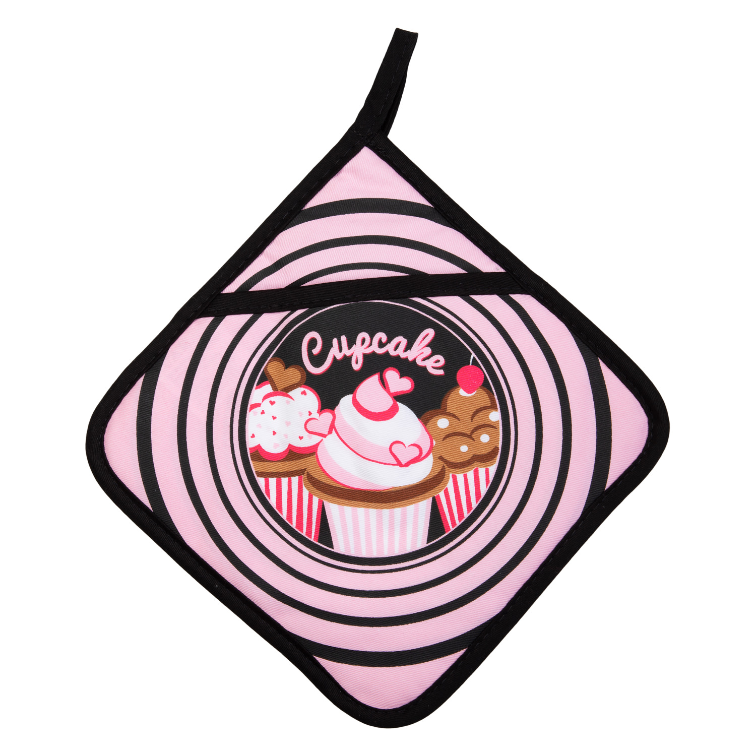 Topflappen mit Eingriff - Fancy Cakes (Küchengreifhilfe)