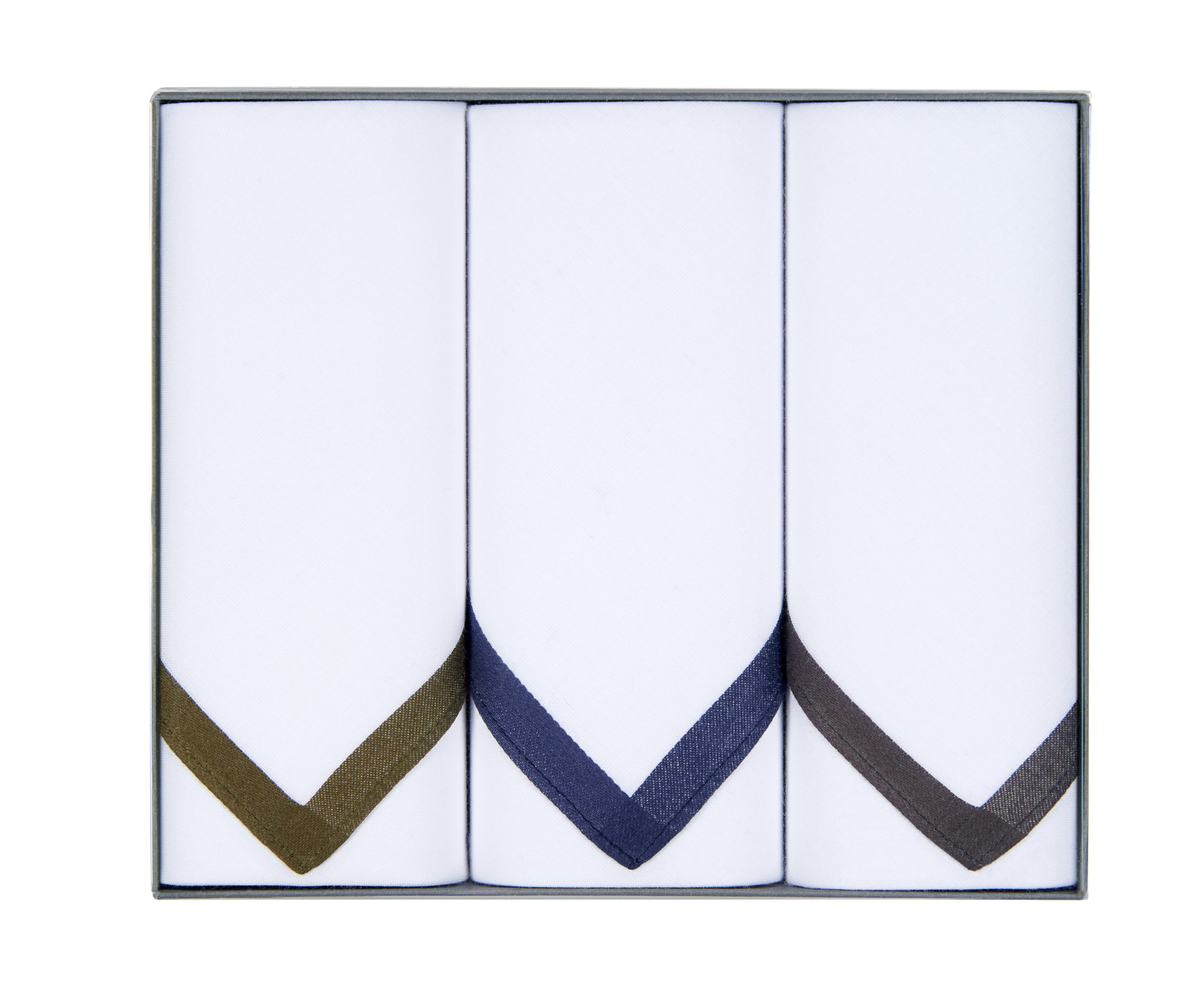 3er Packung Stofftaschentücher für Herren