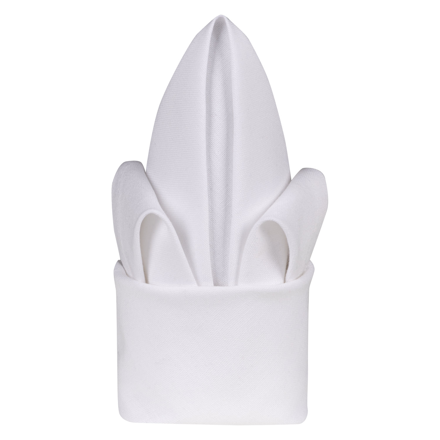 Stoffserviette  bugatti - Farbe uni weiss