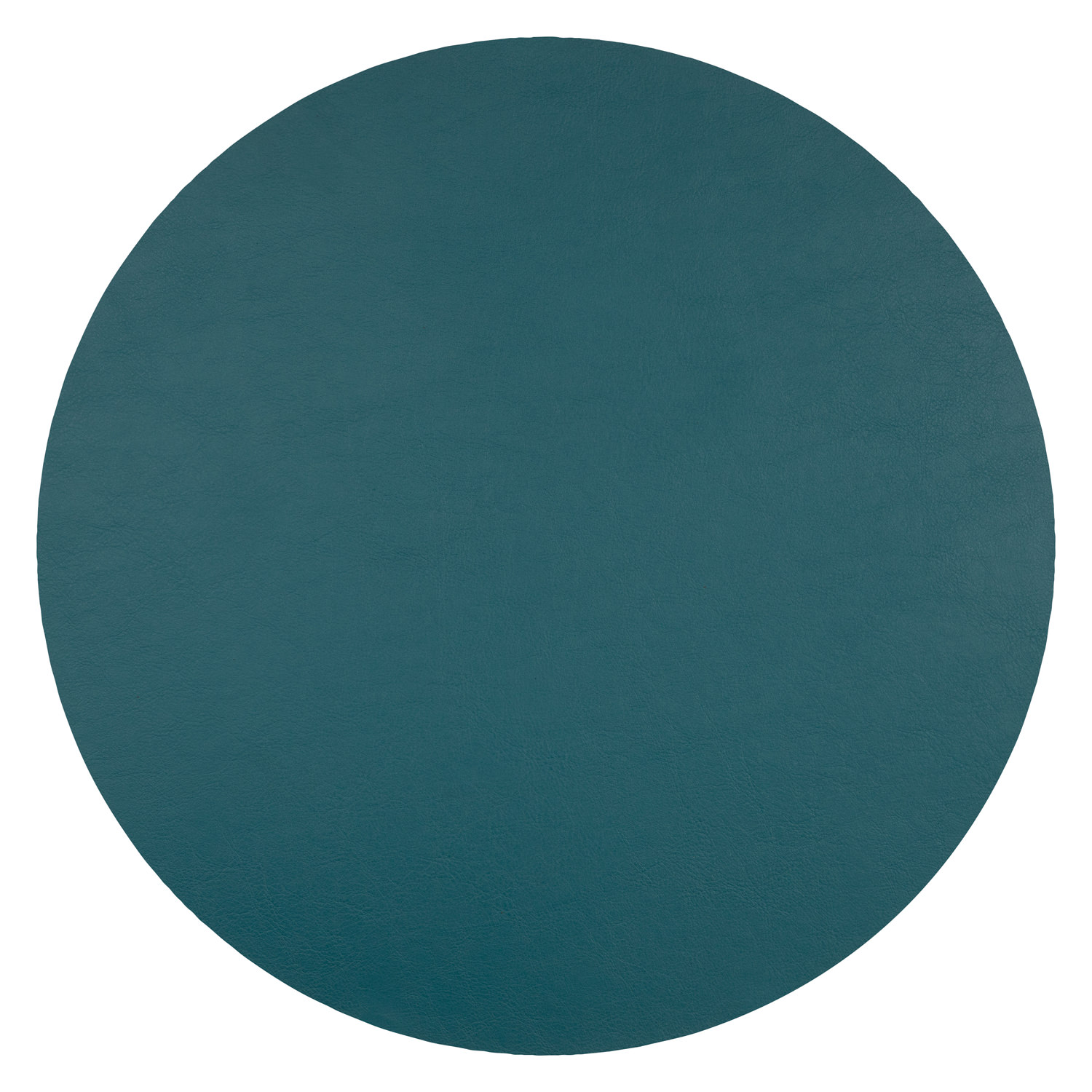 elegantes & antibakterielles rundes Tischset "Kaja" - Farbe petrol