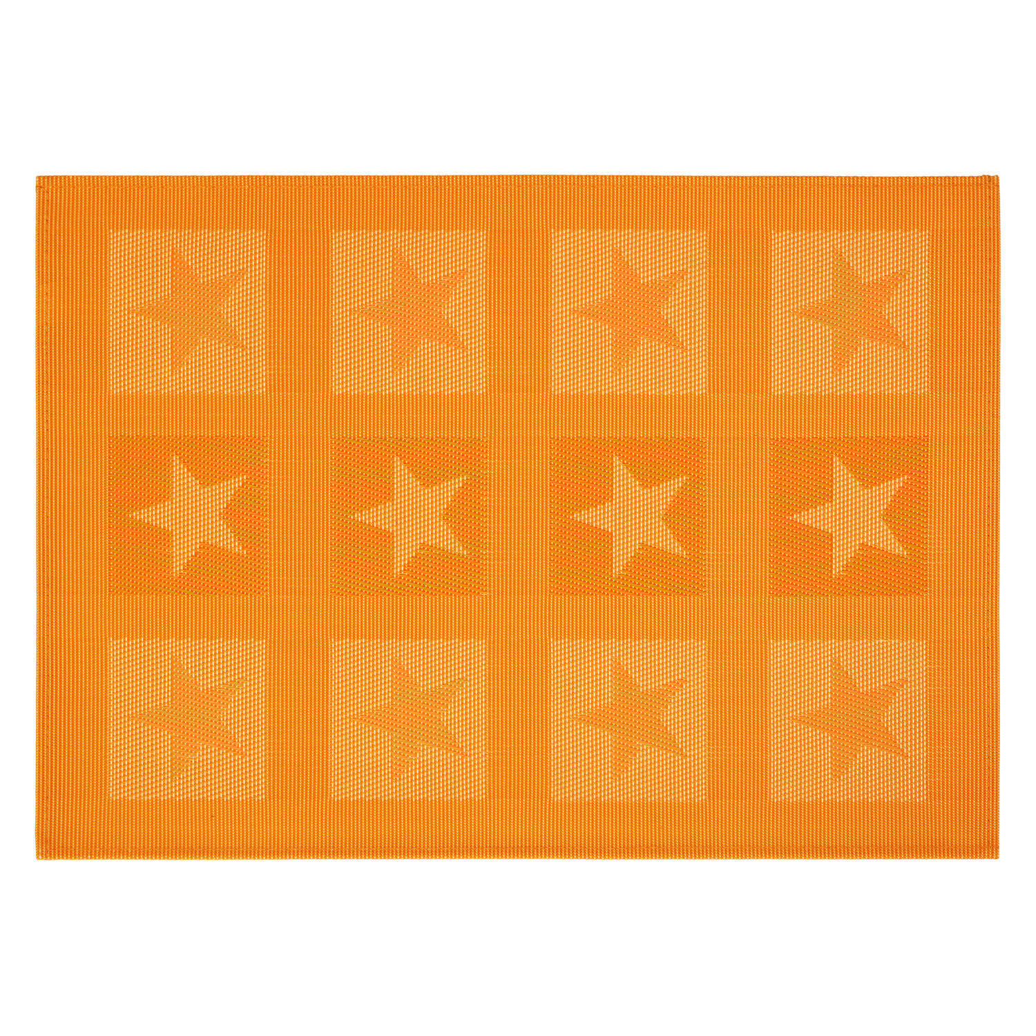 Tischset Star - Farbe orange