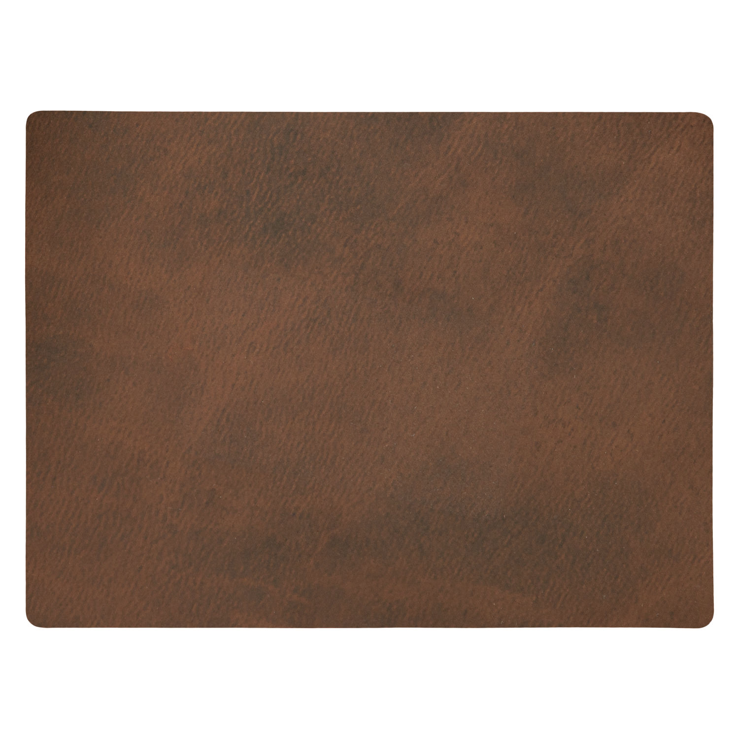 antibakterielles Lederoptik Tischset "Havanna" in klassischer rechteckiger Form - Farbe schoko