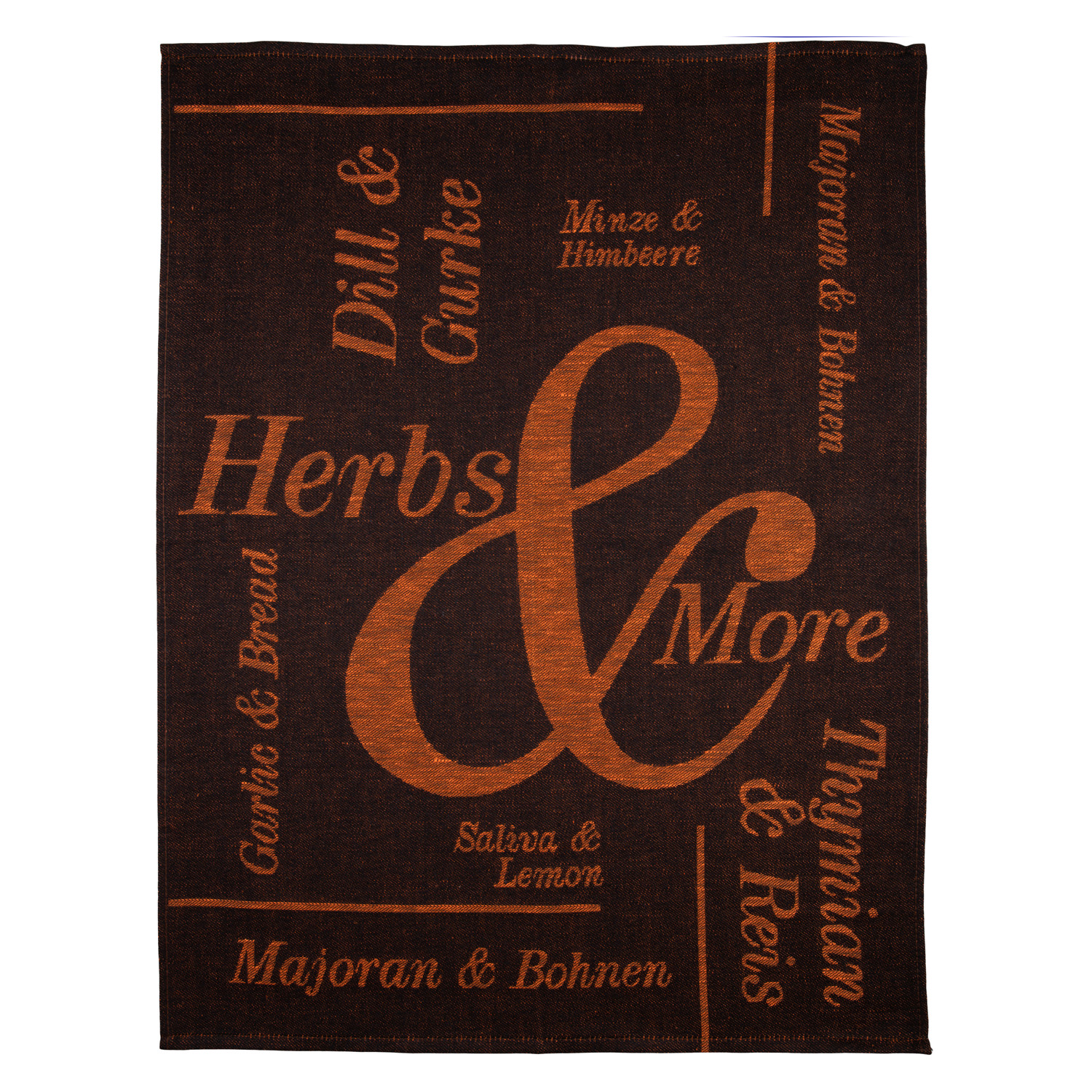 Geschirrtuch Halbleinen jacquard - Modern Herbs Geschirrtuch Halbleinen jacquard - Modern Herbs