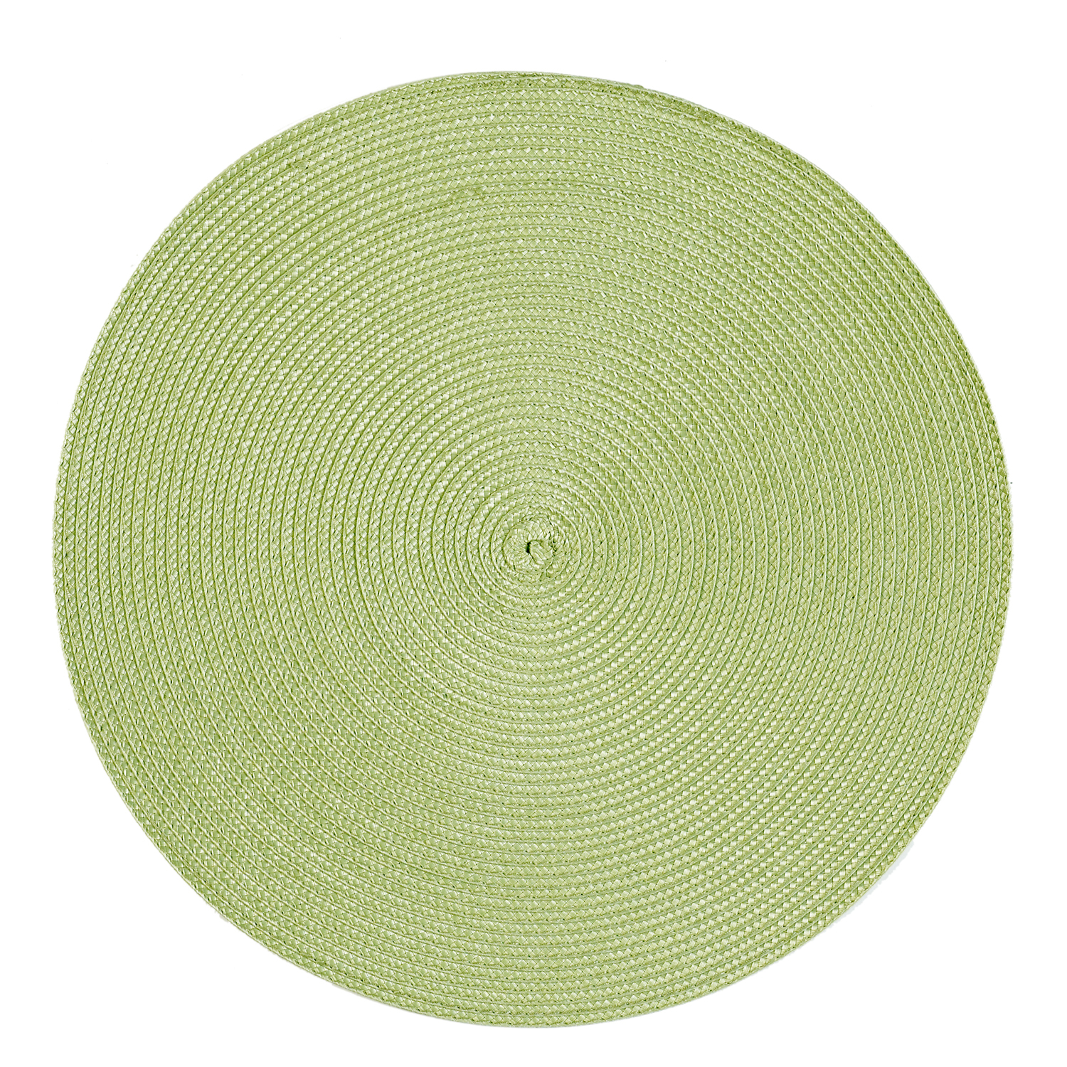Tischset Polypro rund - Farbe pistazie