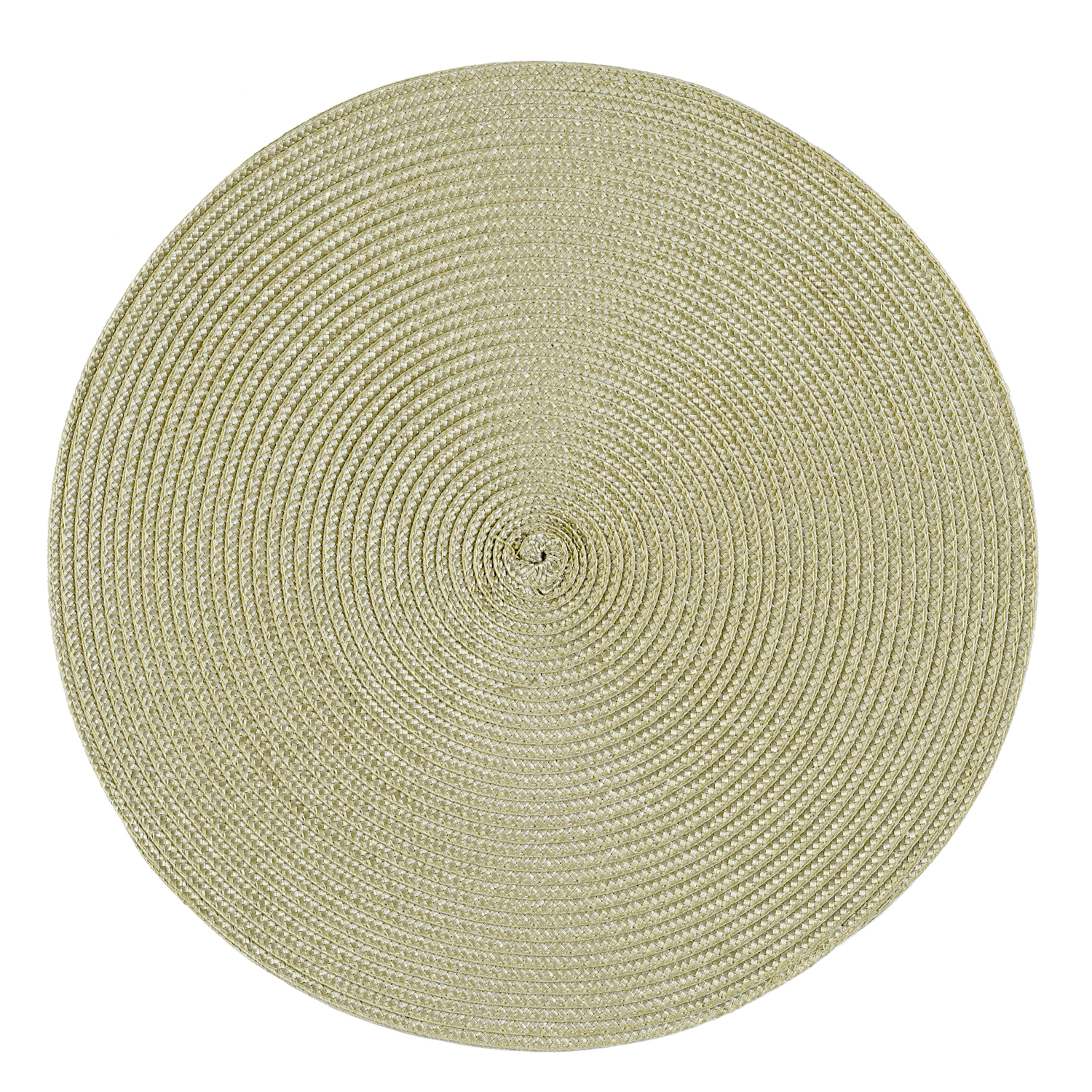 Tischset Polypro rund - Farbe natur