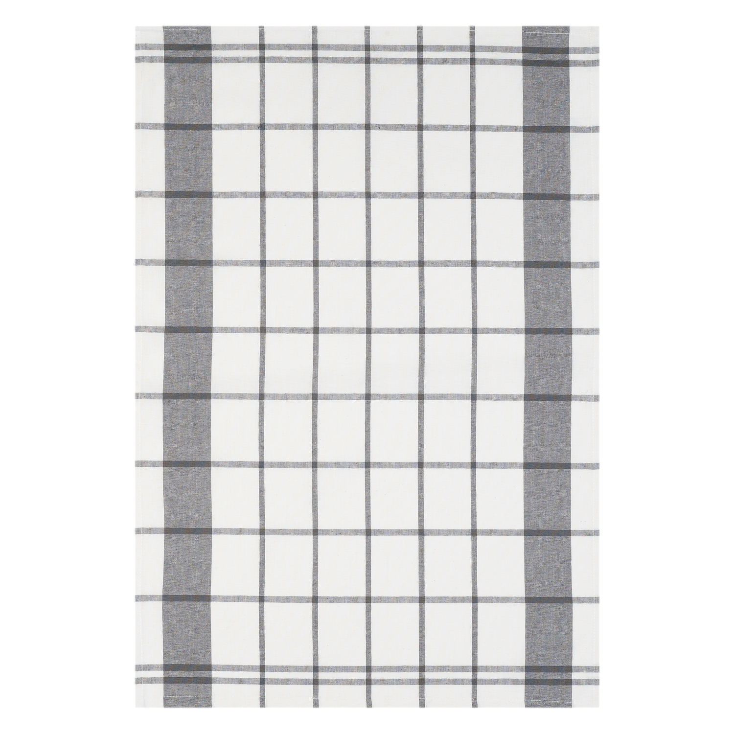 Geschirrtuch kariert - Farbe grau