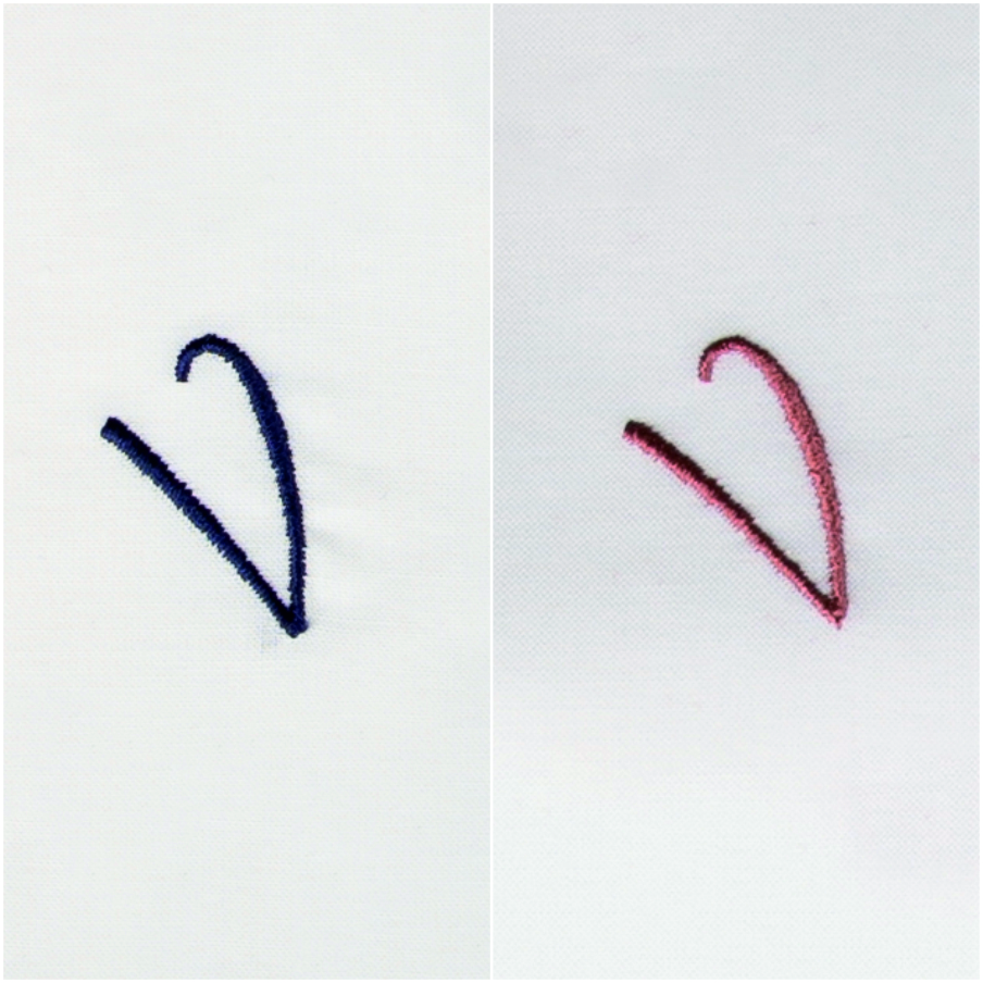 3 Stck Herren Stofftaschentücher mit Monogramm bestickt - mit farbigem Rand und Satinstreifen 100% Baumwolle