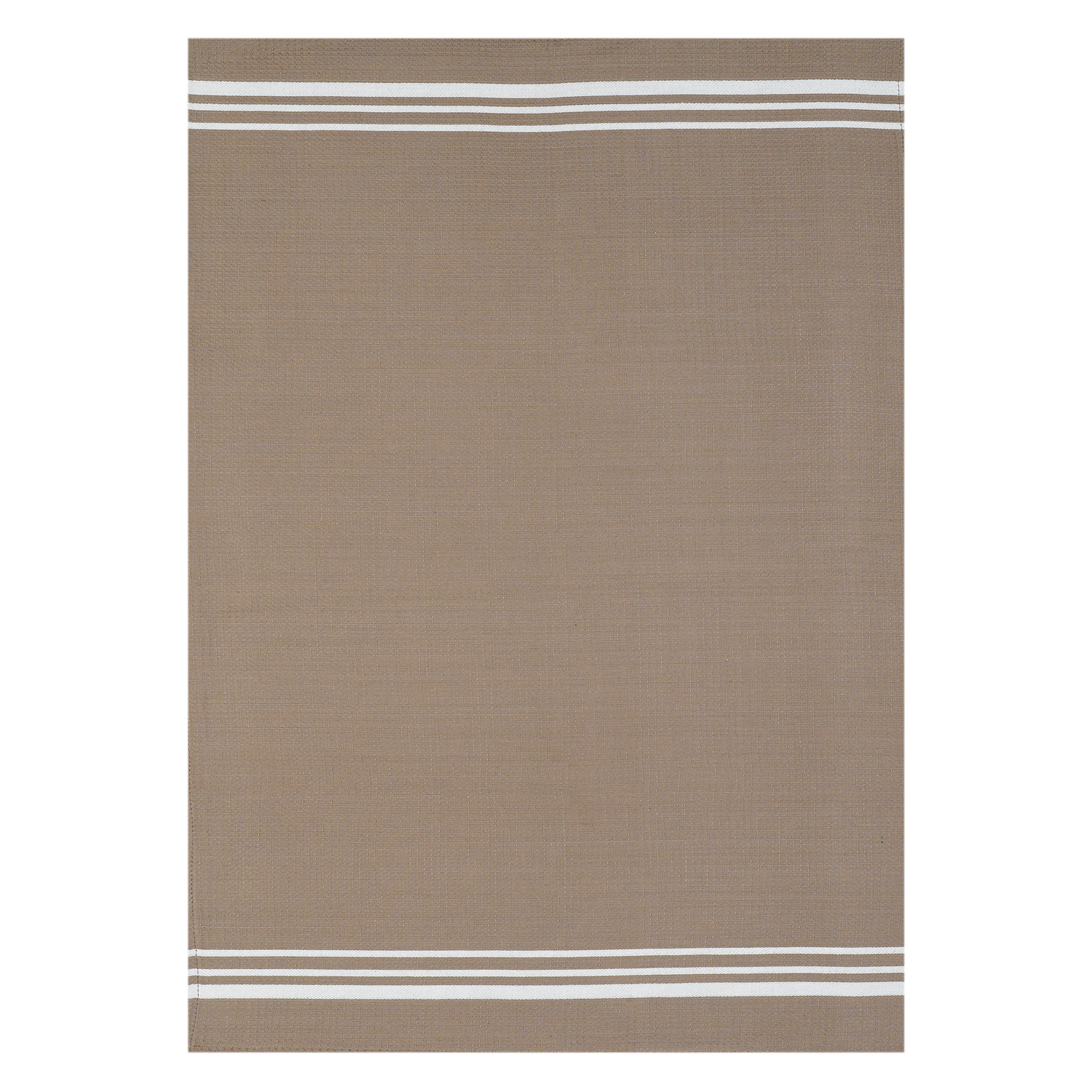 Geschirrtuch Waffelpikee - Farbe taupe