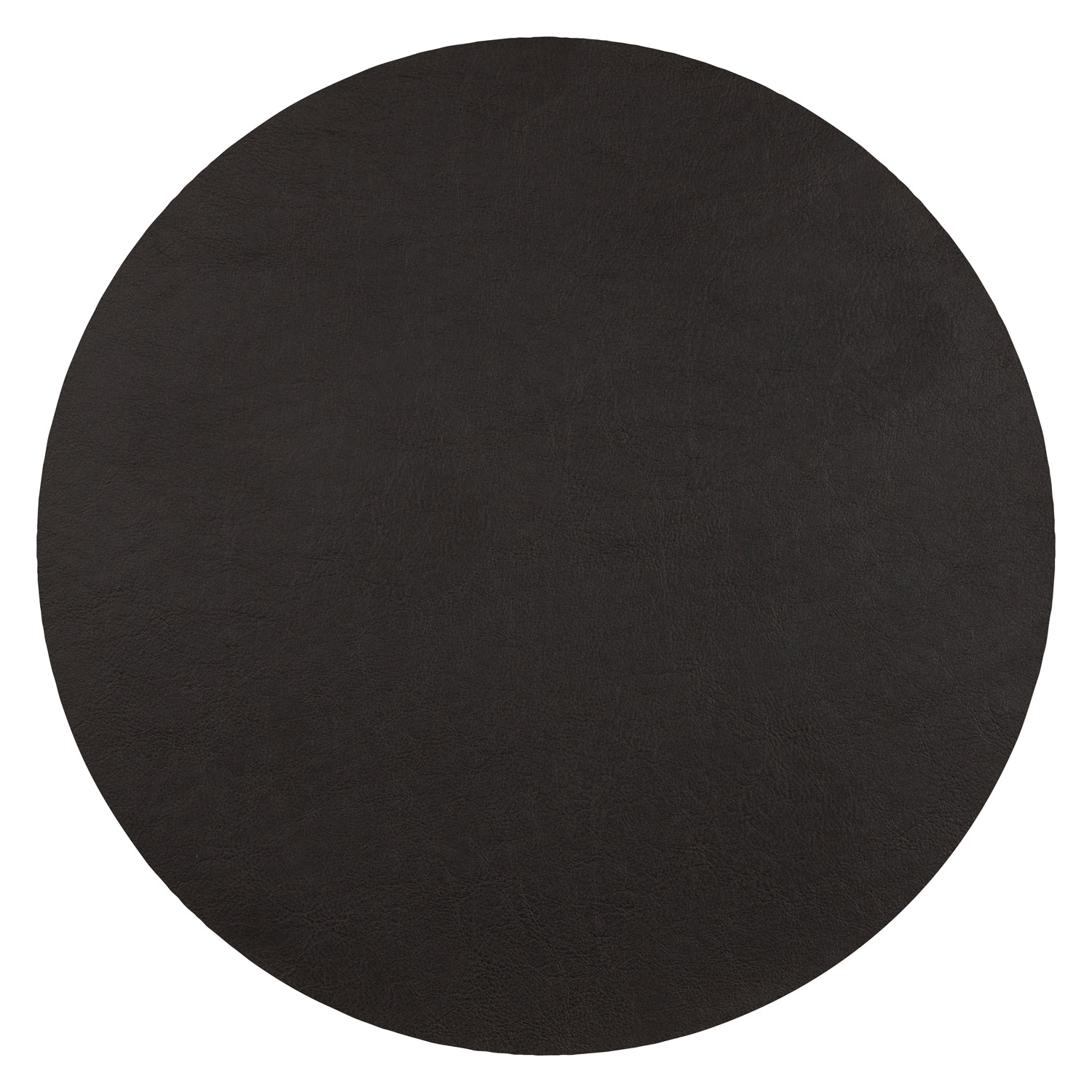 Glasuntersetzer 6er Pack Kaja rund - Farbe schwarz